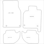 Porsche 944 Car Mats